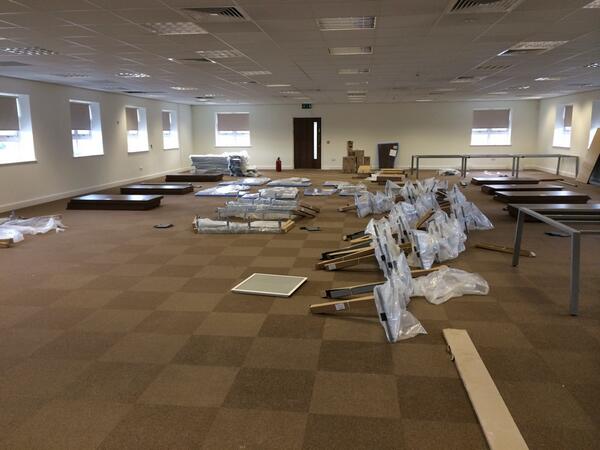 NJRWorkspace's tweet image. #imperial office furniture installation by NJR Coolspace