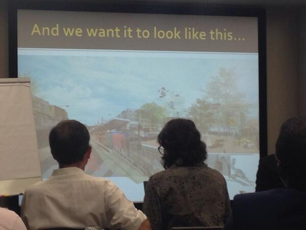 Contradictory ideologies separated by a drywall partition. #SpatialTransSA2014