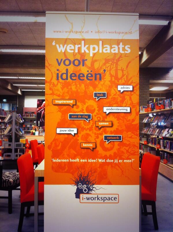 I_Workspace's tweet image. Tadaa! De nieuwe banner. Nu nog een mooi plekje zoeken in @biebenschede