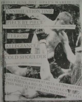 piece by piece flyer circa 2002