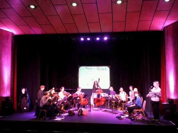 FraserMitR's tweet photo. Today @ensemble_360 and @pollyives are at Rotherham Civic for 2x Stan &amp; Mabel by @rissmann http://t.co/7UXRUI4J3H