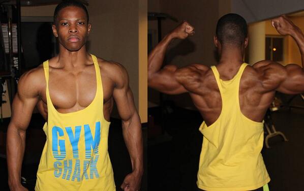 Gymshark on X: GymShark Fan looking epic in the LoudMouth Yellow/Blue  Stringer!  / X