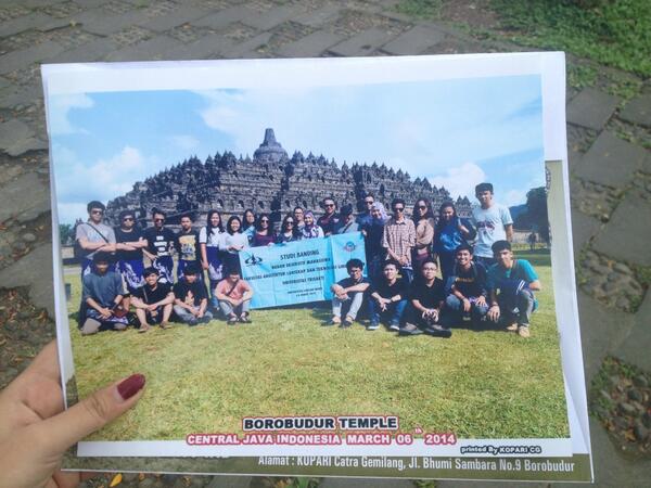 BEM Masyarakat Mahasiswa FALTL Usakti, Candi Borobudur.