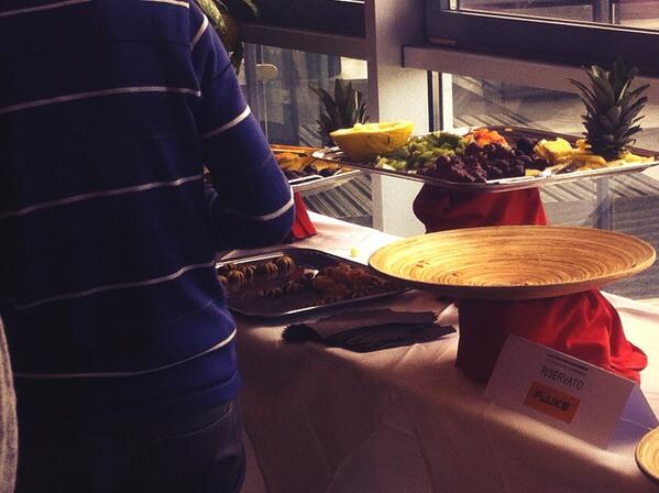 FlukeItalia's tweet photo. Coffee Break seminario #fluke #bologna #efficienzaenergetica http://t.co/YsOQO46FDH
