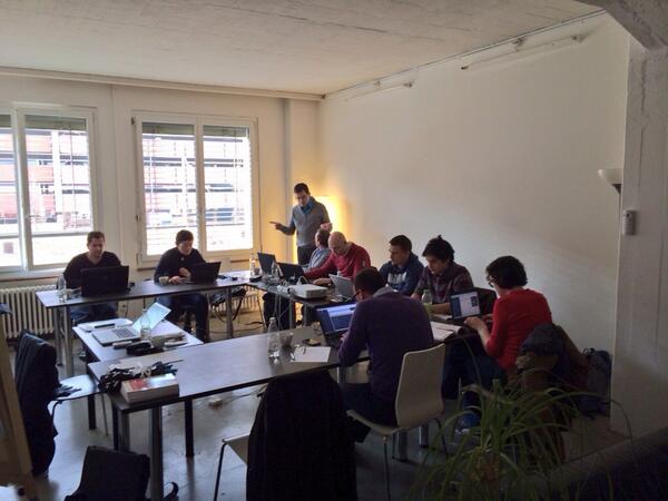 libw_ood's tweet photo. Our 1st swiss #neo4j graph data modeling training today in Zurich with @patbaumgartner @Swiftmind http://t.co/qejDEI405n