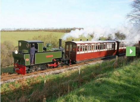 Diesel service operating from Woody Bay this weekend, STEAM the weekend after! #lyntonrail #ndevon