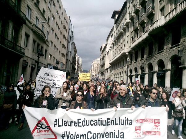 Jornada de Vaga del Sector del Lleure Educatiu i Sociocultural