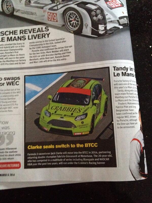 JaySeeVEXT's tweet image. In @autosport today! Something nice about seeing it in print! #BTCC