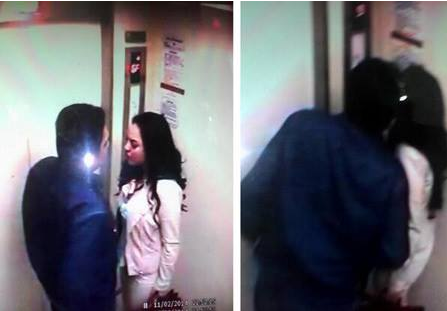 Foto Farhat Abbas Cium Regina Di Lift Yang Beredar Luas <a href="/farhatabbaslaw/">PresidenOposisiRI</a> <a href="/ilalferhard/">Ilal Emma Ferhard</a>  reply&amp;komen buat calon PRESIDEN