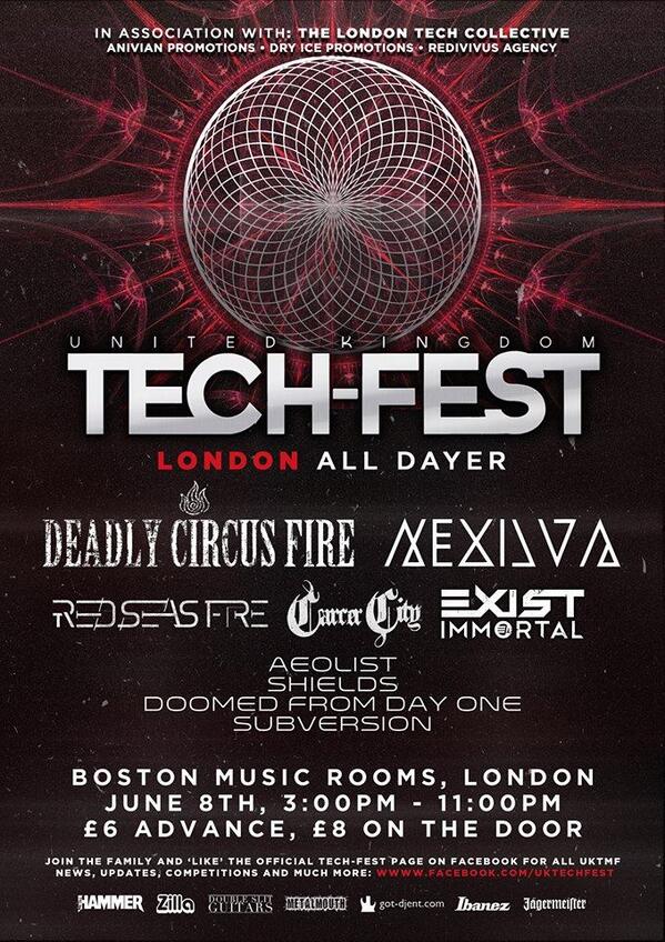 DryIcePromo's tweet image. WHO IS COMING?? #techmetal #techfest