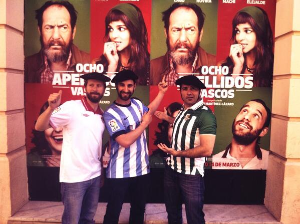 DANIROVIRA's tweet photo. Empezamos la promo de #8apellidosvascos en #Málaga con @mundoficcion y @Albertoemen @telecincoes @mediasetcom http://t.co/1ZxEilIzzI