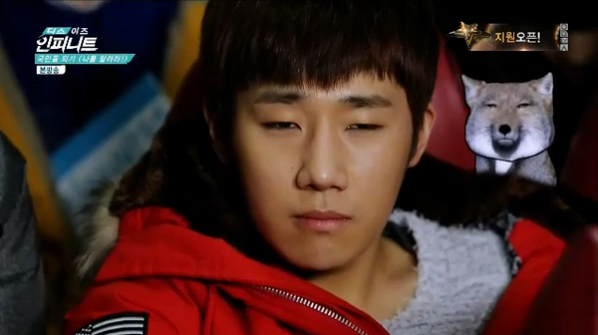 havadanhersey's tweet photo. 140306 This is INFINITE Ep. 5 
ควังฮีวง ZE:A บอกว่าซองกยูดังที่สุดในอินฟินิท เพราะหน้าเหมือนหมาจิ้งจอ���ทิเบต - - http://t.co/UjBjsKTOiy
