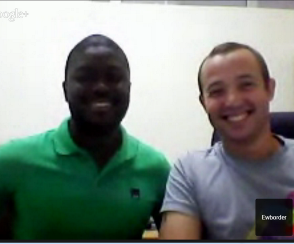 EWBSA's tweet photo. Just caught up with Marchello and Robin from @EWBNMMU! :) http://t.co/ISsiOlLRQd