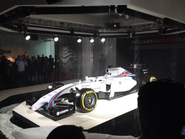 JennieGow's tweet photo. Looks good #F1 @williamsf1team http://t.co/rkCQY8cLrz