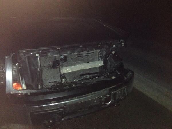 QSRyanH's tweet photo. Truck 0, Deer 1...... I'll get even in October http://t.co/cC0eT2bnHt