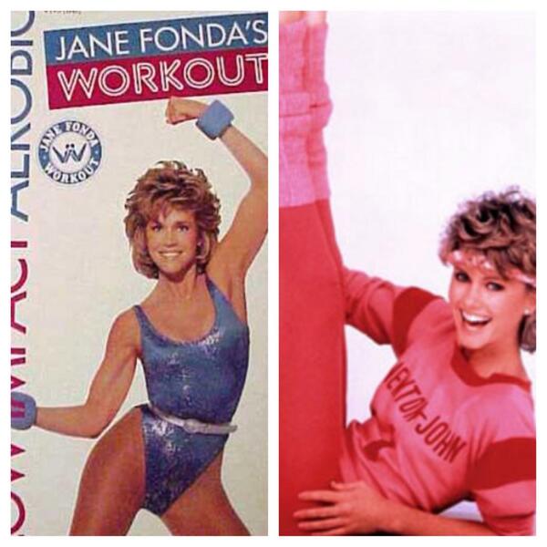 RunTheChase's tweet image. #TBT Remember when workout clothes were completely ridiculous? #running #letsgetphysical #legwarmers #tights #workout