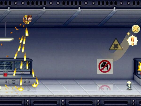 GHToscano's tweet photo. I just flew 579m in an explosive game of #JetpackJoyride on iPad. http://t.co/av2KLudaI2 http://t.co/s1P9PspD2c