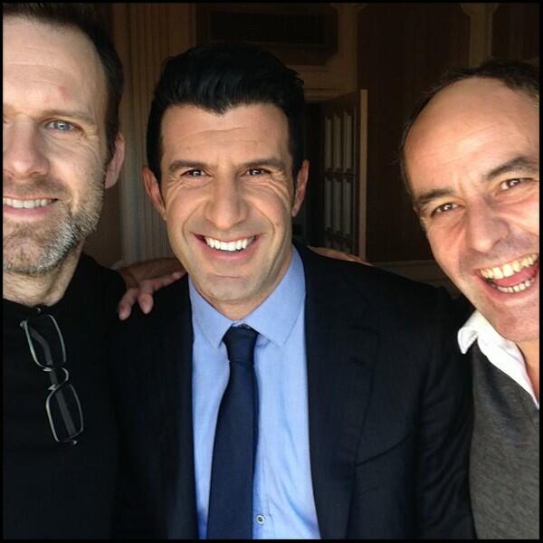 LuisFigo's tweet image. Shooting with Hamish in #Madrid   Please follow me on facebook.com/luisfigooffici…  @instagram: figo_official   Thank you!