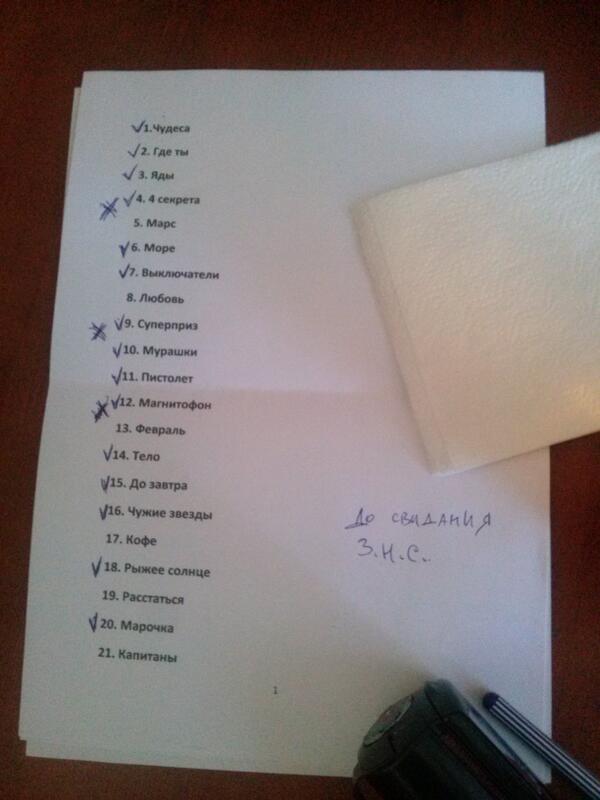Инсайд #МультFильмы. Сегодняшний Треклист