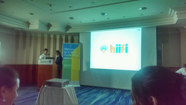 HiifiWifi's tweet photo. Tom Raviv presenting at #ustartconf for #Hiifi right now! http://t.co/mCg8z9ck2m