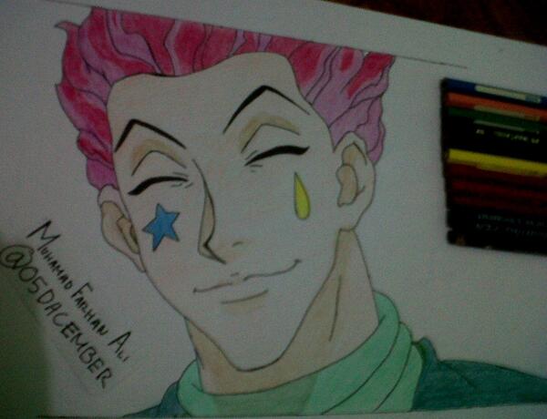 MFarhanART's tweet photo. Hisoka http://t.co/tBWC6SYJd7