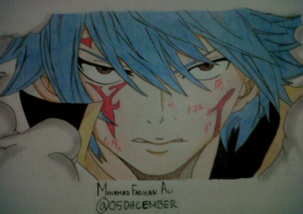 MFarhanART's tweet photo. Jellal http://t.co/rVHwoqiFDW
