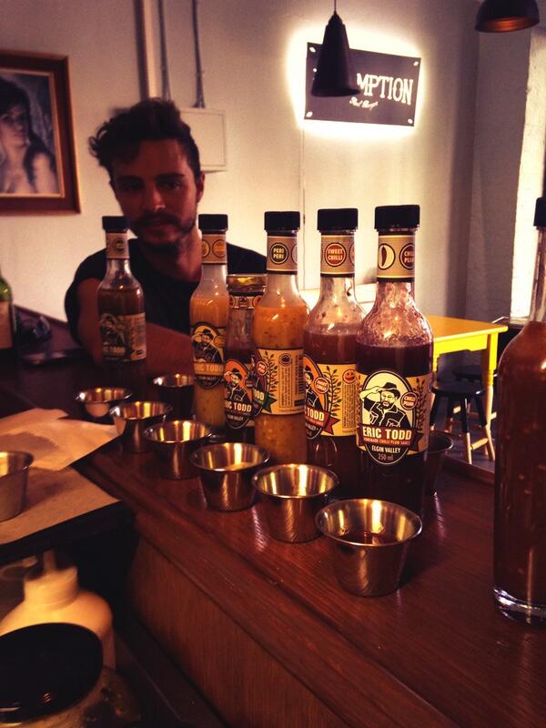 erictoddsauce's tweet photo. Doing a tasting with my boys at @Twirly_Stache! These guys make a mean burger!! @oldbiscuitmill #goodvives http://t.co/ZW1C9oSQ8A