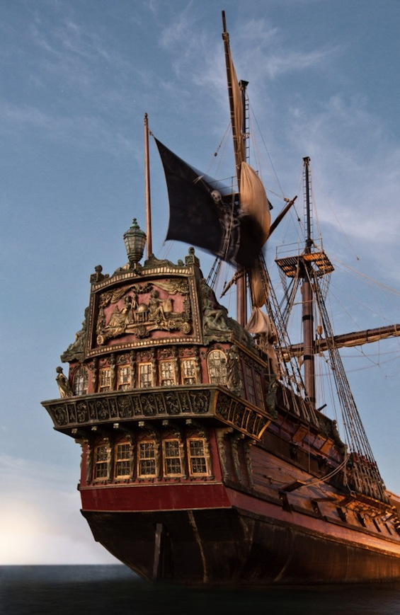 StephensToby1's tweet photo. Captain Flint's ship. Scary :) http://t.co/nQzsnfUAQA
