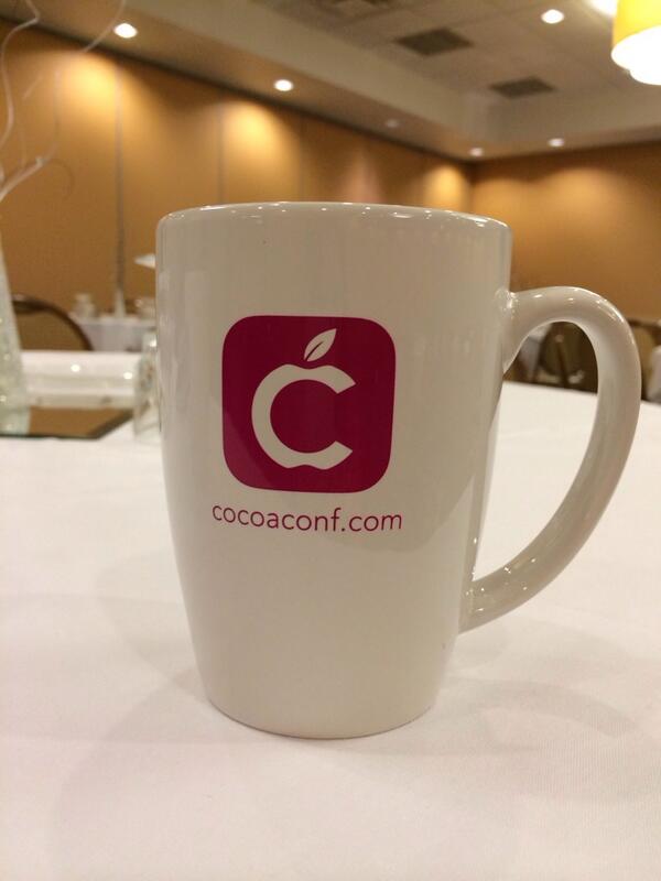 RedQueenCoder's tweet photo. I am the happiest girl in the world!! Thanks @cocoaconf @ccmug http://t.co/s2YpG08PBW