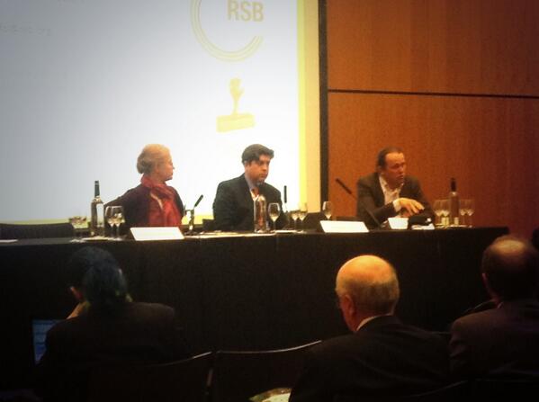 SolomonGPC's tweet photo. Barbara Bramble of the RSB: It may well be best if we give all the biofuels to planes and electrify the cars #wbm14 http://t.co/sdDwFEYg2R