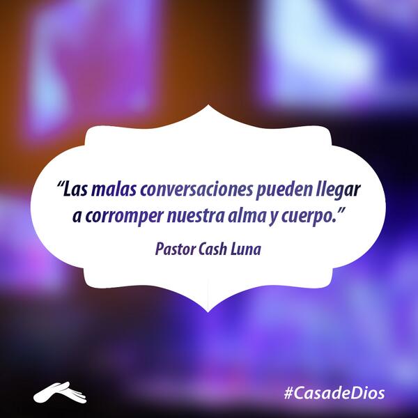 CasaDeDios's tweet photo. "Ninguna palabra corrompida salga de vuestra boca, sino la que sea buena para la necesaria edificación" Efesios 4:29 http://t.co/2M783XmMC9