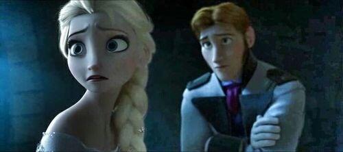 Its_ElsaQueen's tweet photo. Why Hans didn't kill her in this scene? http://t.co/C96ONGM5ja