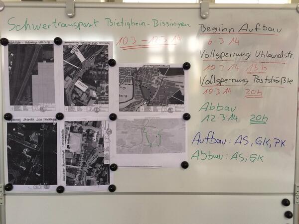 Absperr_Profi's tweet photo. Unser aktuelles Projekt #halteverbot #absperrung #schwertransport #Vollsperrung http://t.co/t6Wa82SGQ0