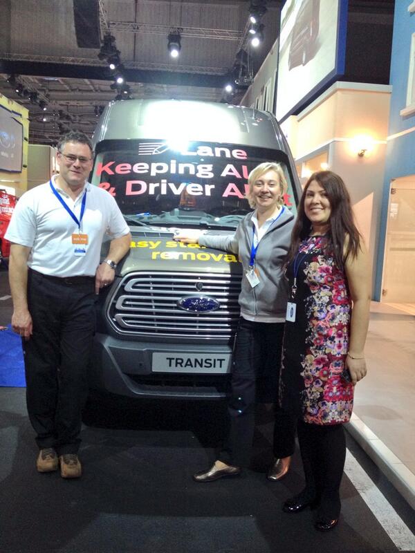 IanGiblin1's tweet photo. Ford team on Transit Road. #TransitGoFurther http://t.co/GvpBOBN3f8