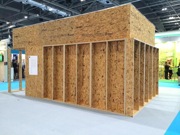 Sterling OSB features at EcoBuild 2014 - norbord.co.uk/news/sterling-…