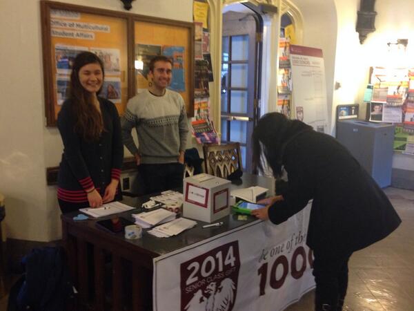 UChicagoSCG's tweet photo. Come to bagel and coffee day! Learn about our cause, make your gift, and get a coupon! We're in Reynolds til 1:30! http://t.co/AYiLyZqfm5
