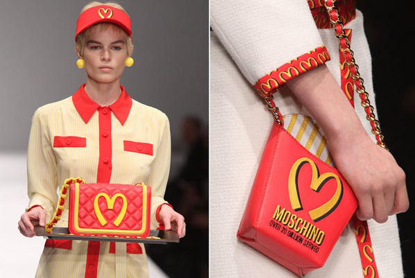 JessSkyeStewart's tweet photo. Mmmmm I'm hungry! #moschino #AW14 http://t.co/NApcl1Dztg