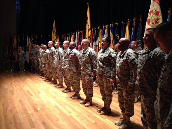 ArmyROTC's tweet photo. Getting ready for #ArmyROTC change of command at Fort Knox, Ky. http://t.co/ffI4S4qJsd