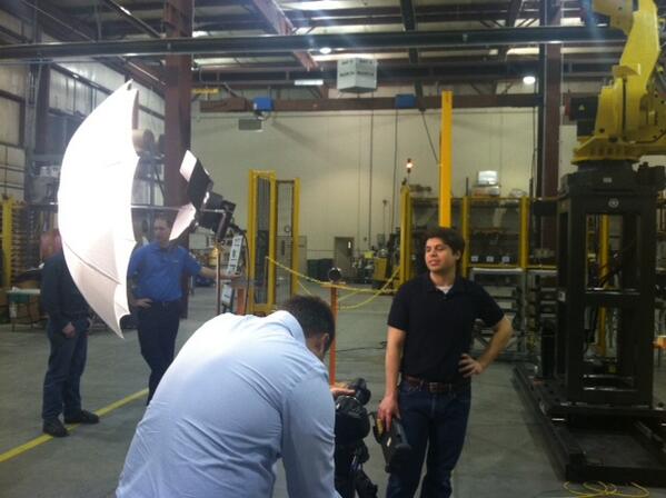 ETAutomate's tweet image. A sneak peek of our commercial with @IowaWesternCC