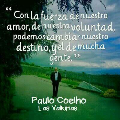 karmoles's tweet photo. Con la fuerza de nuestro amor, de nuestra voluntad, podemos cambiar nuestro destino, y el de mucha gente. http://t.co/fgfHwVVtLK