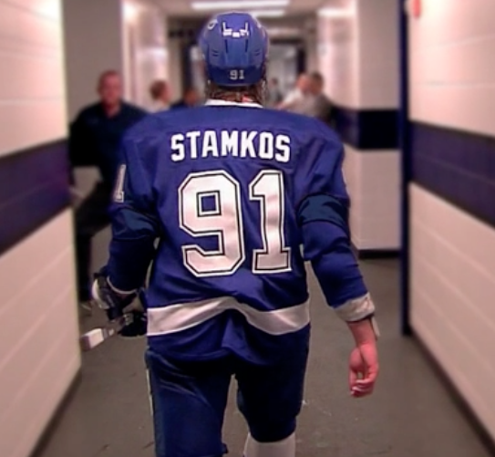 PoweradeCA's tweet photo. Welcome back, @RealStamkos91. #powerthrough http://t.co/xdVCUZljHT