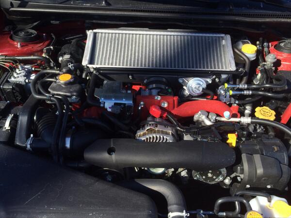 Beeva's tweet photo. Same STI, new look, don't be fooled, more fun than before!  #SubaruHTRally http://t.co/IjBJmGXtum