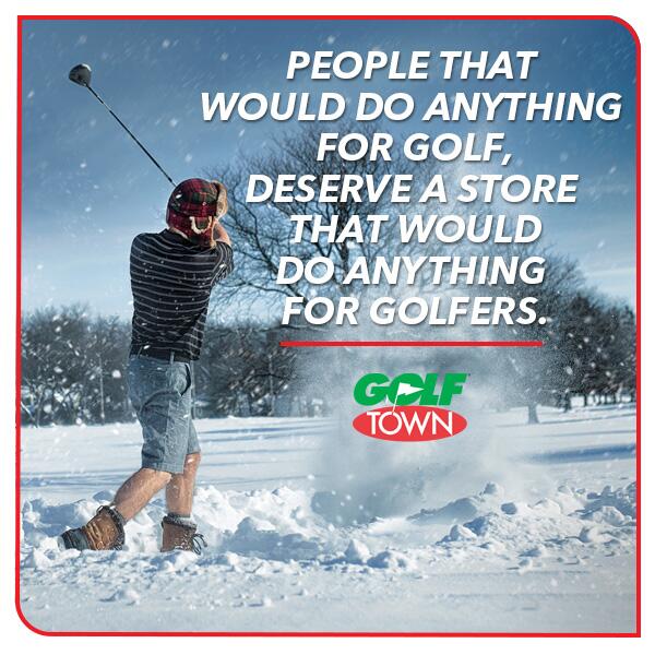 GolfTown's tweet photo. At @GolfTown our philosophy is simple. http://t.co/tJ8S5VemfT