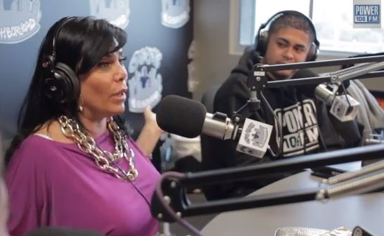 MonsterProducts's tweet photo. .@reneegraziano stopped by @BigBoy's Neighborhood to speak about her role on Mob Wives. #MonsterNPulse http://t.co/G2u4GmBoz4