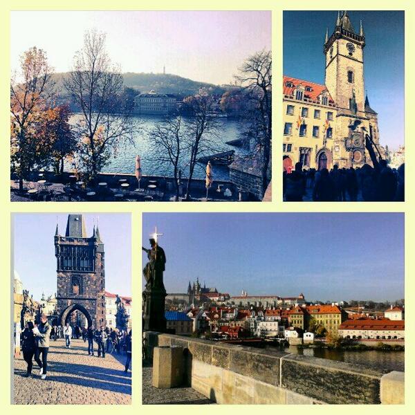 chrissyhenning's tweet photo. Relaxing in beautiful Prague.... http://t.co/Ed2HRmuNWP