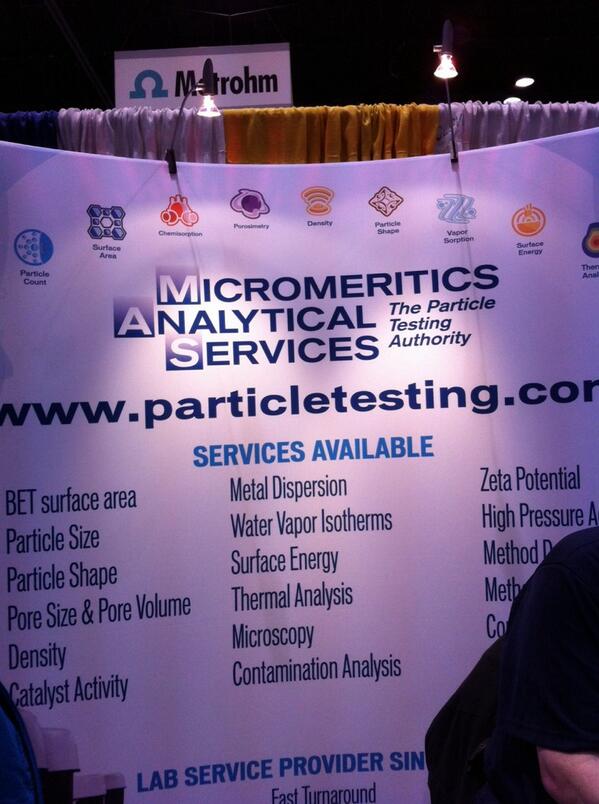 TheOffbeatTweet's tweet image. Come by booth 2750 and tell me the equation for density and you&apos;ll get a prize! #Pittcon2014 #askquestions #learn