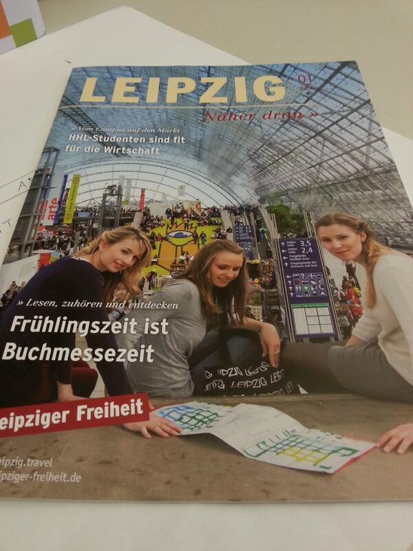 Freue mich über Grüße aus der Heimat am Arbeitsplatz. Danke <a href="/LeipzigTourist/">Leipzig Region</a>