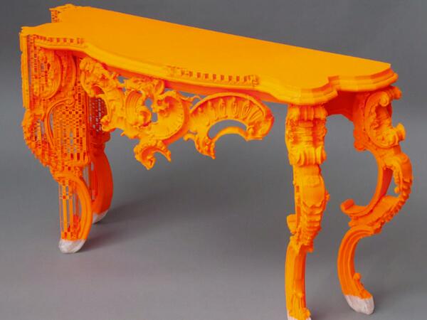WIRED's tweet image. This gigantic $39,000 3-D printer can create an entire table wrd.cm/1gURZD1