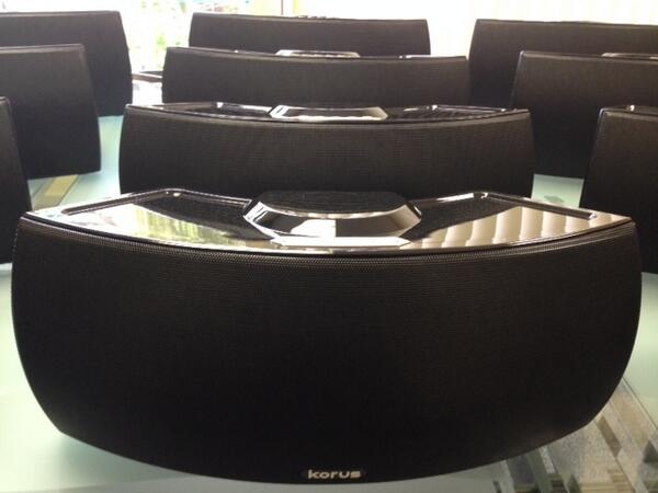 ahcomm's tweet image. Check out all of these @KorusRocks wireless speakers. Hmmm…where could they be going?! We’ll let you know next week!