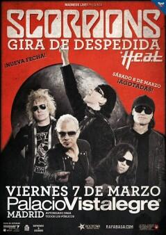 Hotel_Praga's tweet photo. Mañana primero de los conciertos de Gira de Despedida H.E.A.T de @scorpions en el Palacio de Vistalegre http://t.co/jQ6A4AlEZV